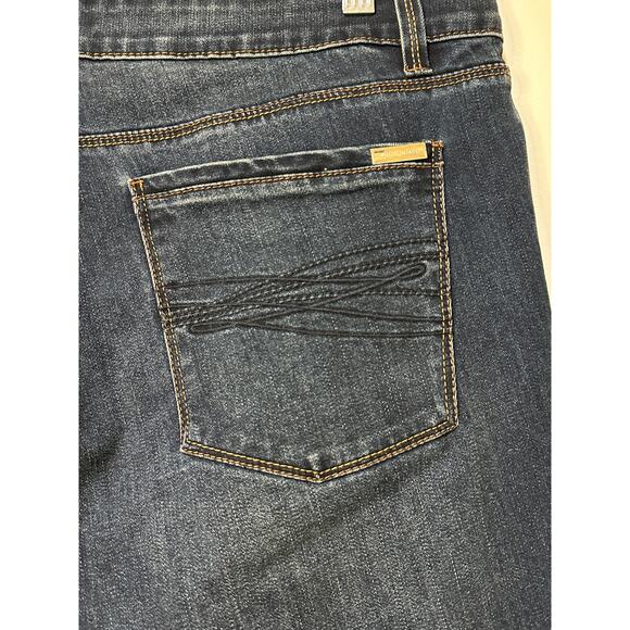 White House Black Market Saint Honoré Jean Collection Jeans Plus Sz 14 Slim - Picture 7 of 8